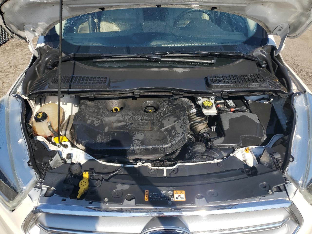 2017 Ford Escape Titanium VIN: 1FMCU9J96HUE91869 Lot: 80744795