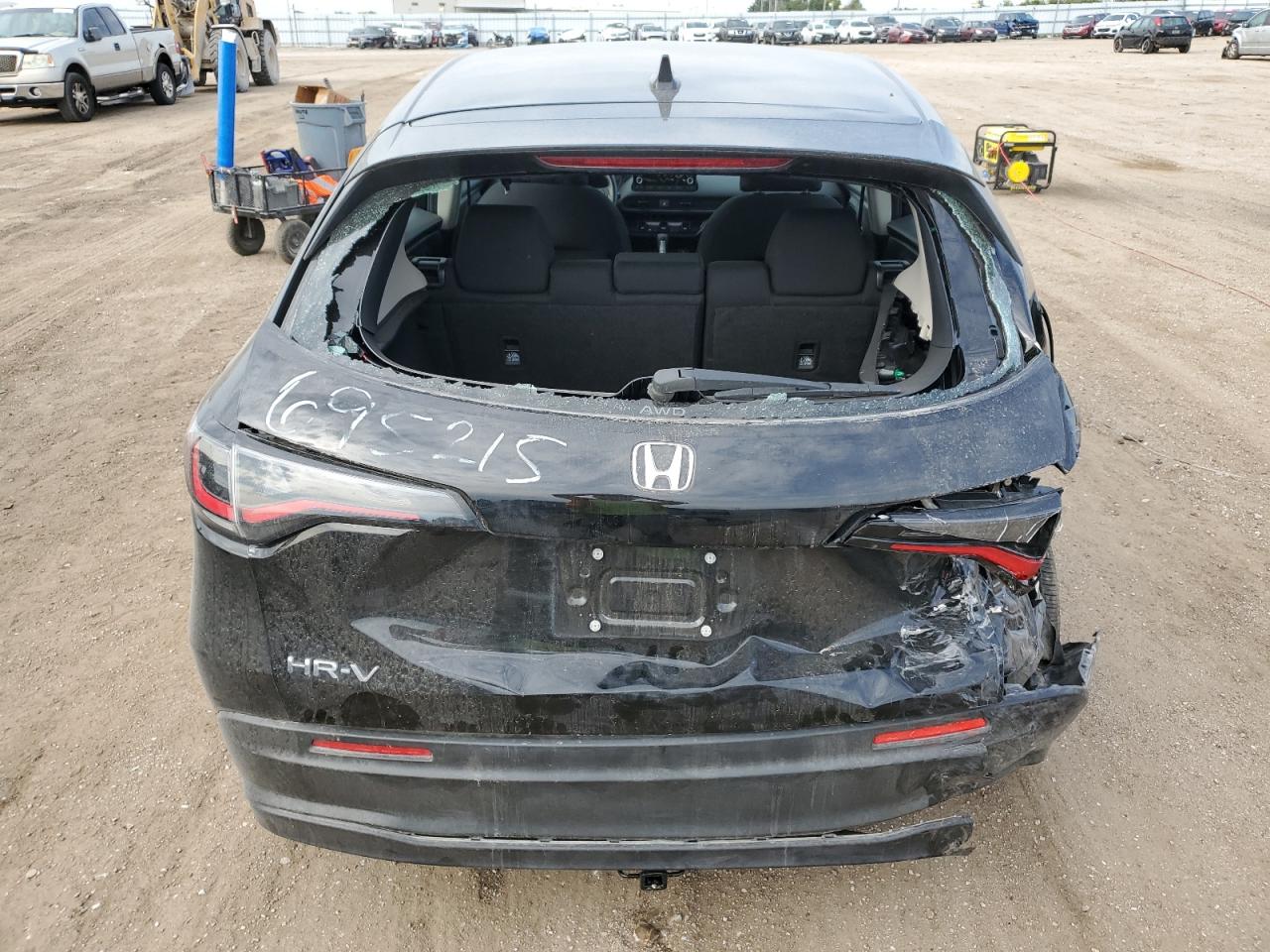 2025 Honda Hr-V Lx VIN: 3CZRZ2H35SM747076 Lot: 72062805