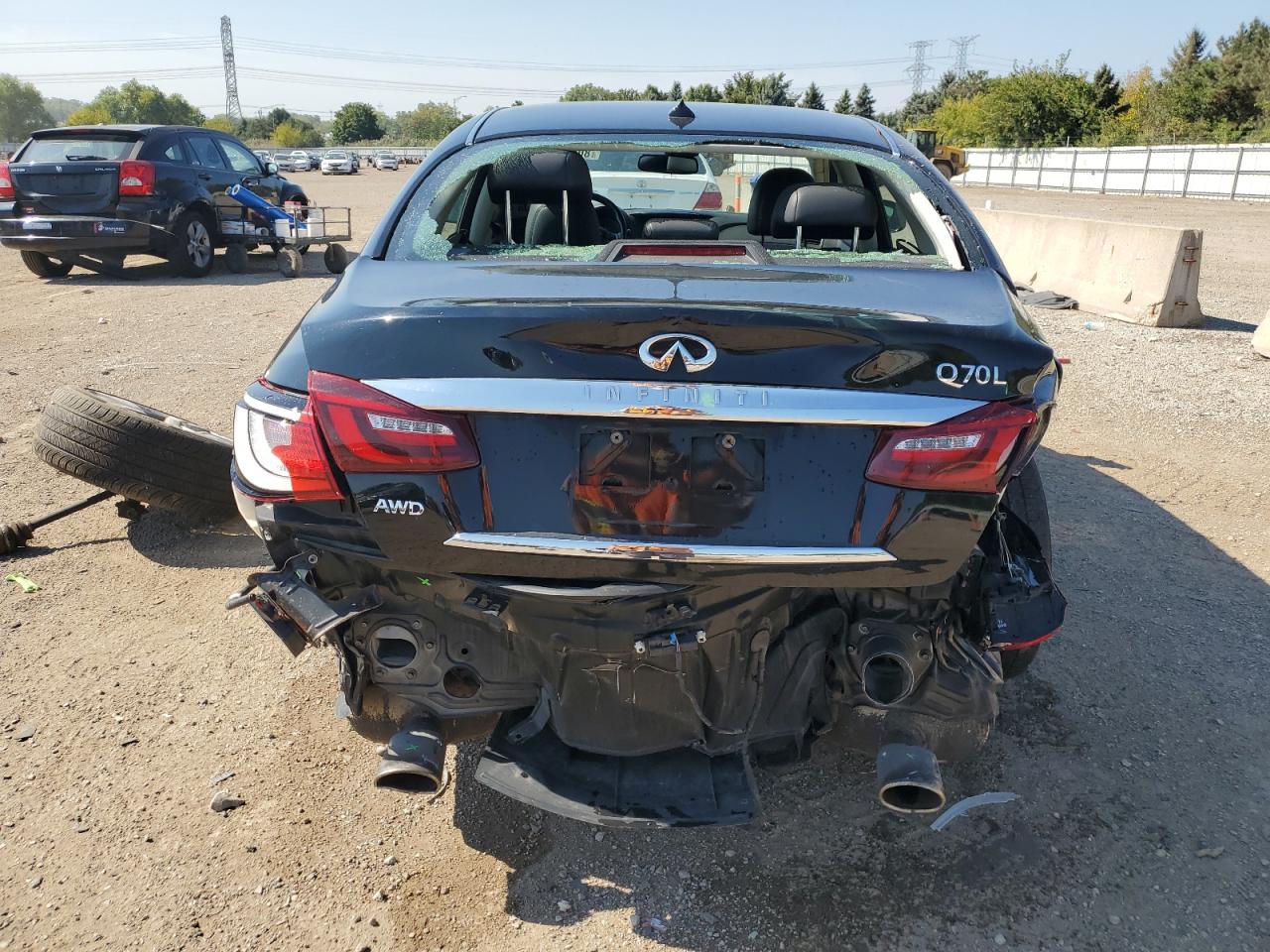 2015 Infiniti Q70L 3.7 VIN: JN1BY1PR9FM832145 Lot: 80178625