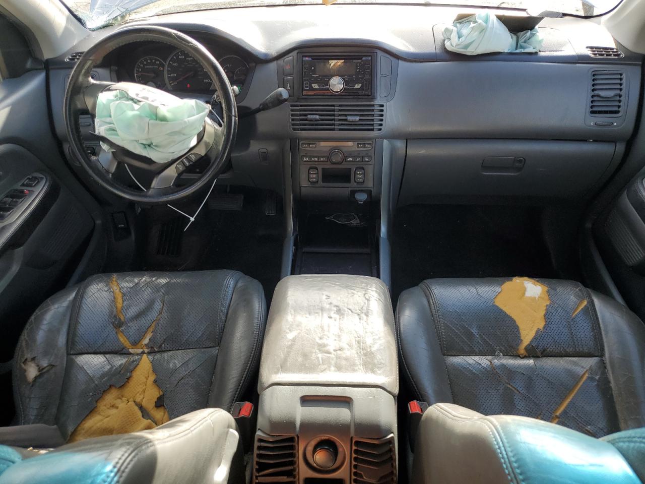 2004 Honda Pilot Exl VIN: 2HKYF18564H596859 Lot: 80671195