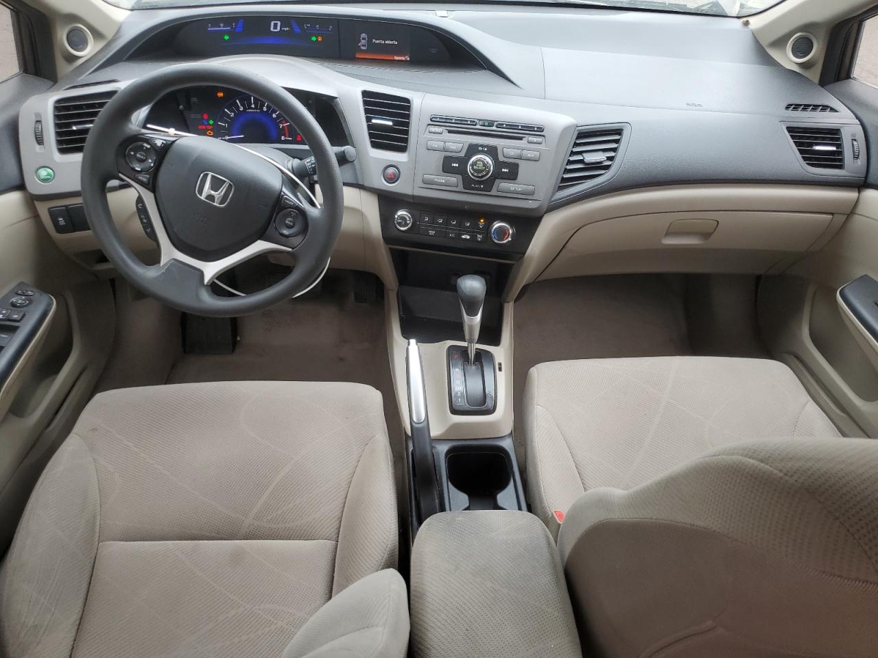 2012 Honda Civic Ex VIN: 2HGFB2F87CH538659 Lot: 72028435