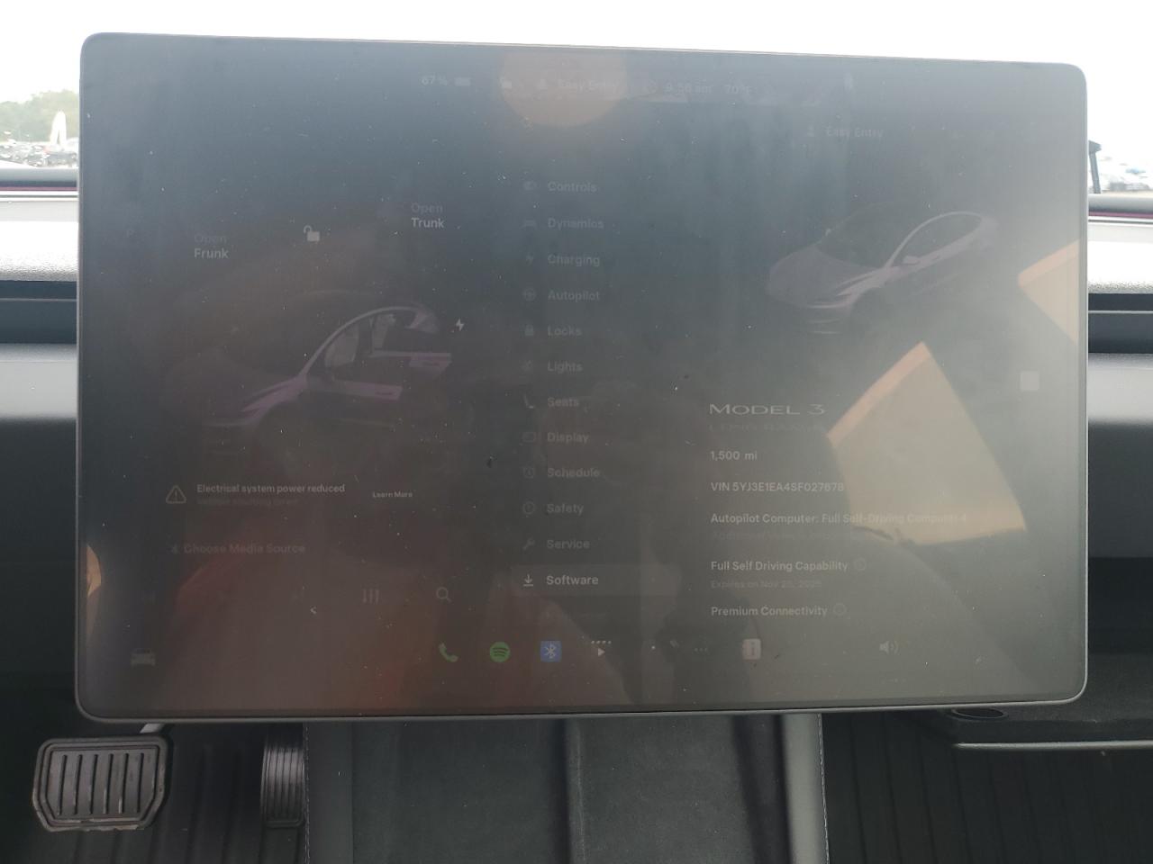 2025 Tesla Model 3 VIN: 5YJ3E1EA4SF027678 Lot: 81749305