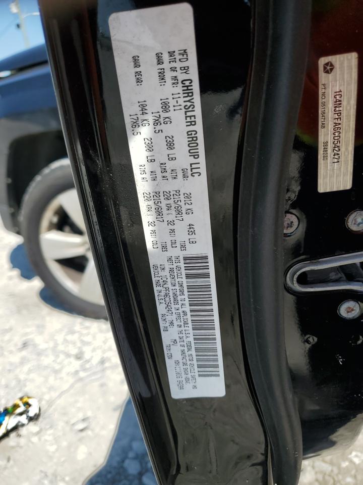 2012 Jeep Patriot Latitude VIN: 1C4NJPFA6CD542471 Lot: 80186635