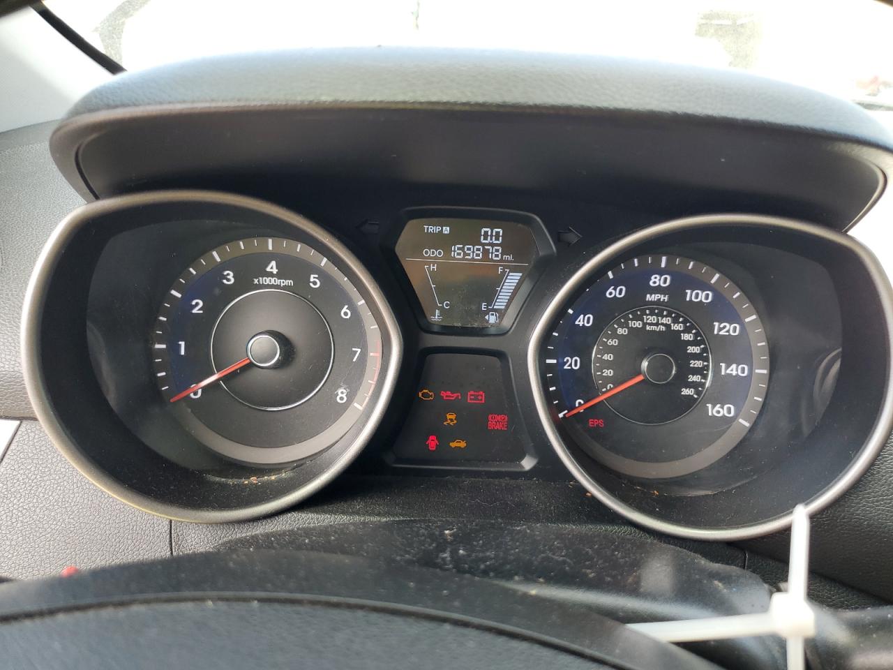 2013 Hyundai Elantra Gls VIN: 5NPDH4AE4DH216955 Lot: 80035205