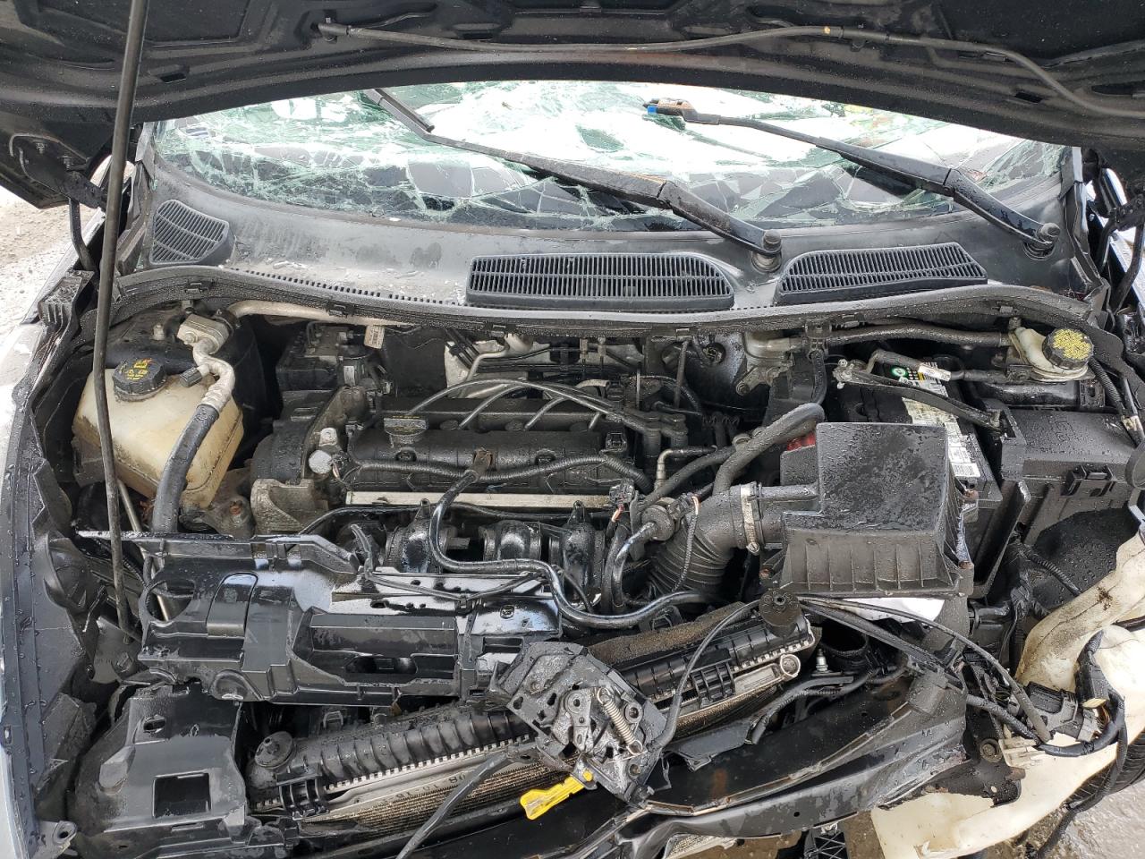 2016 Ford Fiesta Se VIN: 3FADP4EJ7GM114743 Lot: 71462285