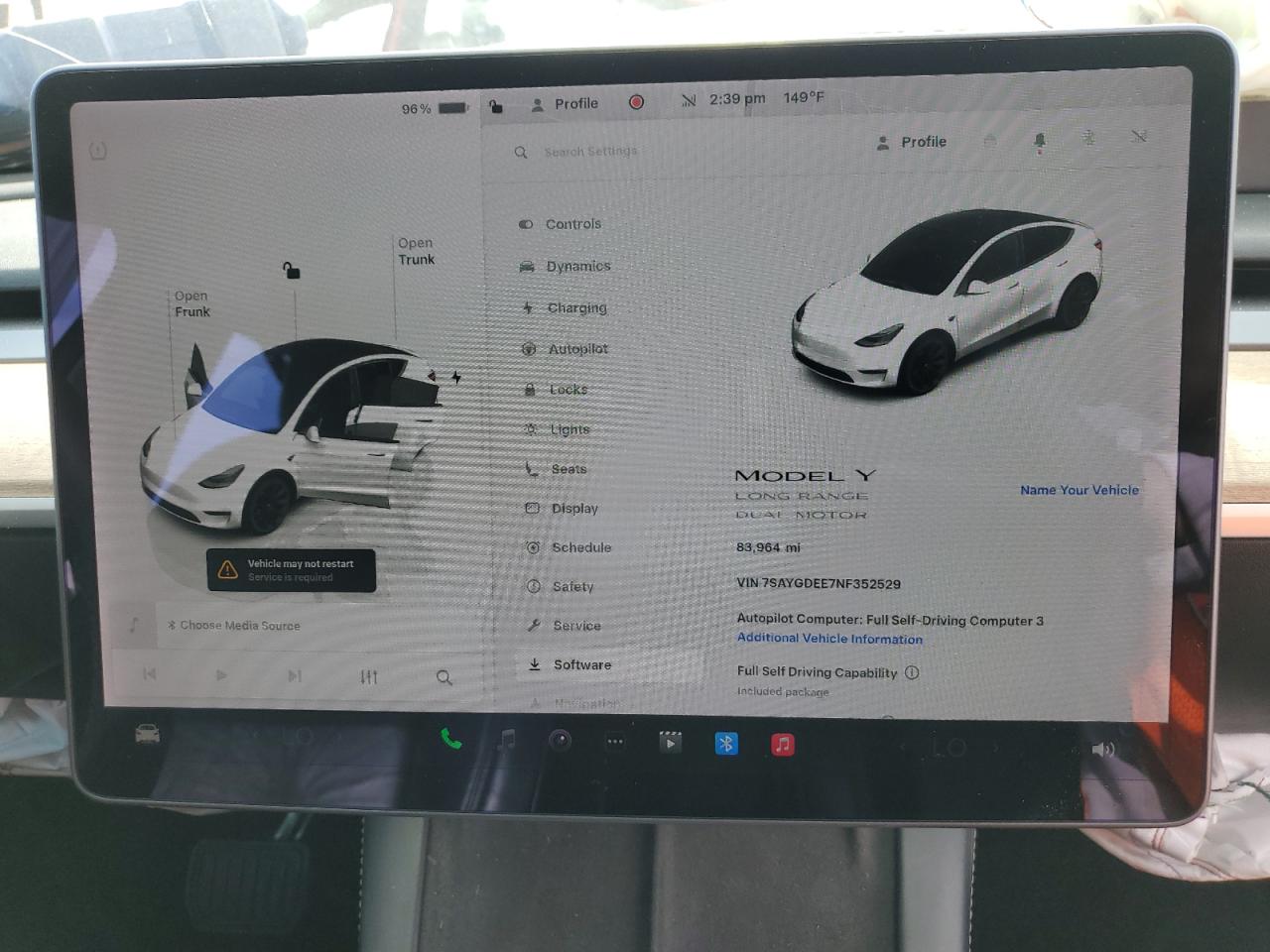 2022 Tesla Model Y VIN: 7SAYGDEE7NF352529 Lot: 81513465