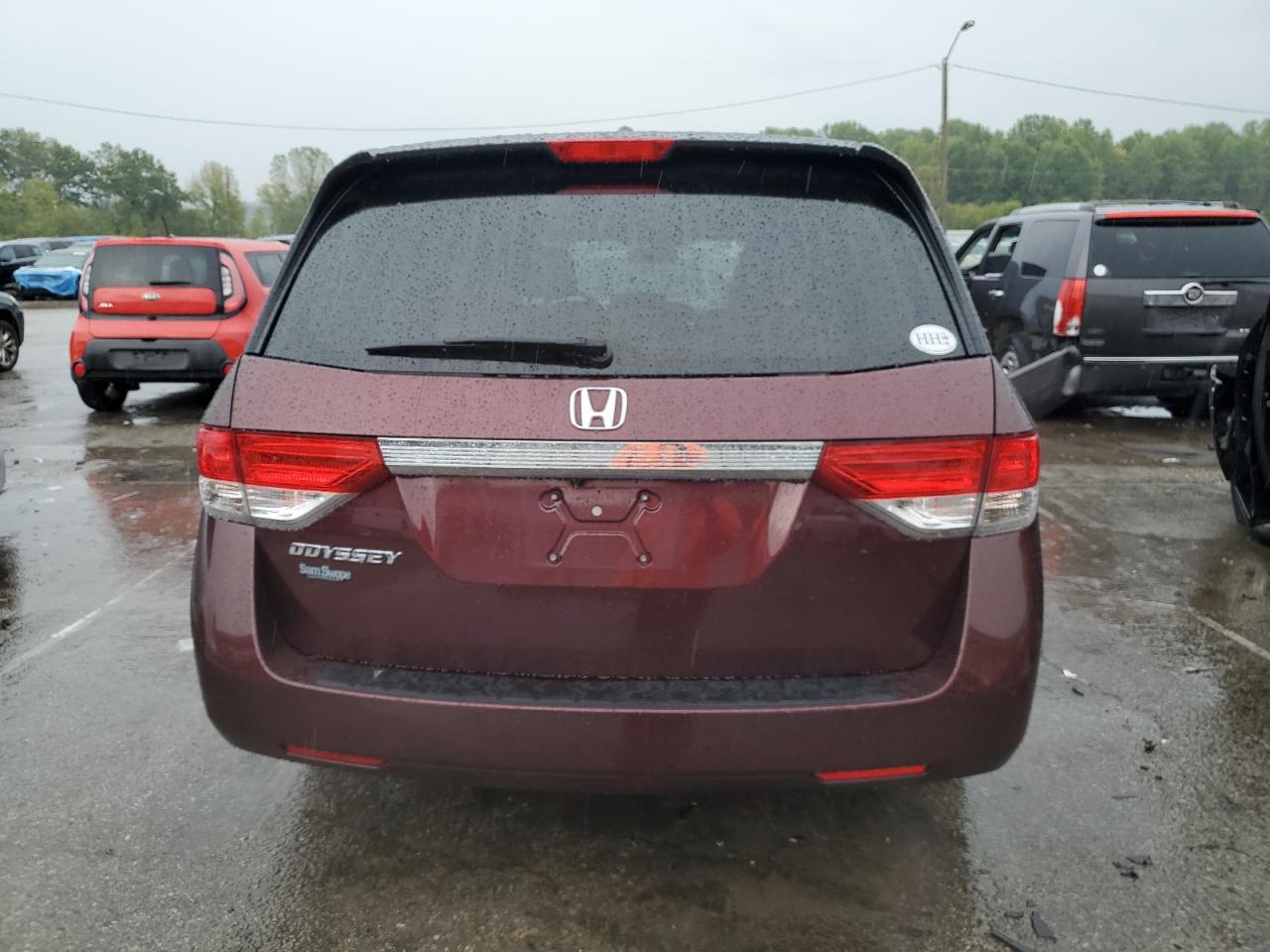 2015 Honda Odyssey Exl VIN: 5FNRL5H69FB072152 Lot: 81632185