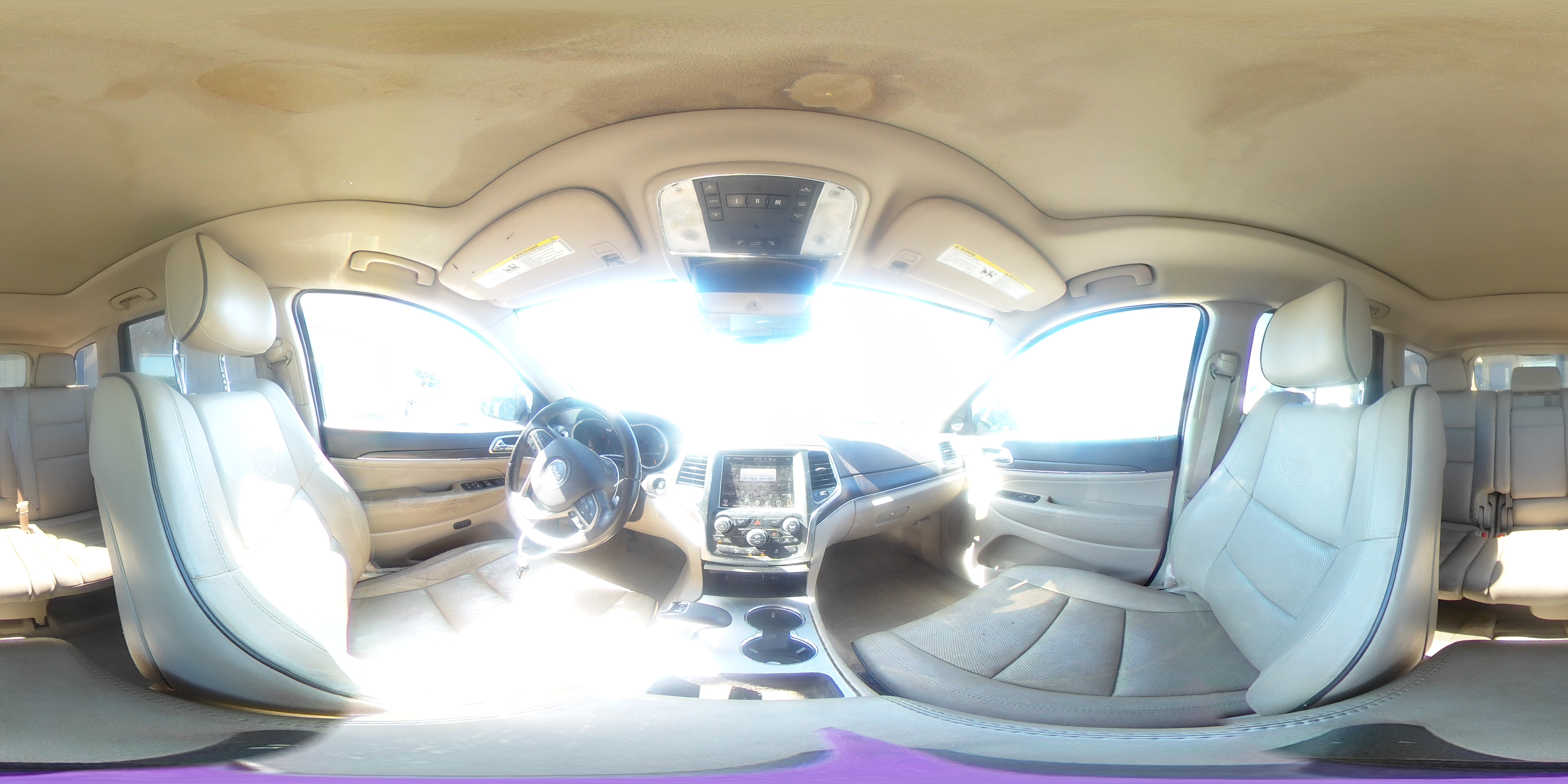 2014 Jeep Grand Cherokee Overland VIN: 1C4RJECG1EC245972 Lot: 83831405