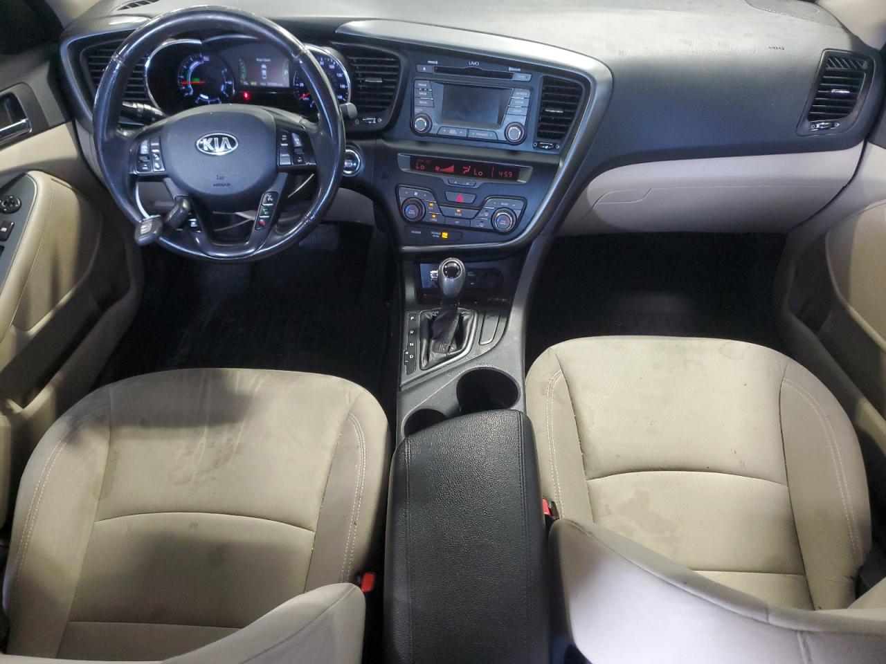 2013 Kia Optima Hybrid VIN: KNAGM4AD4D5053043 Lot: 71730205