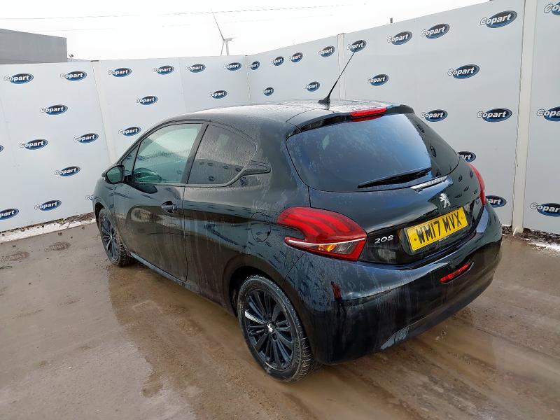 2017 PEUGEOT 208 BLACK EDITION 1.2 PURETECH 82 BLACK EDITION 3DR