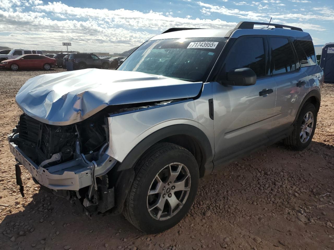 FORD BRONCO 2021. Lot# 71743955. VIN 3FMCR9A66MRA93909. Photo 1