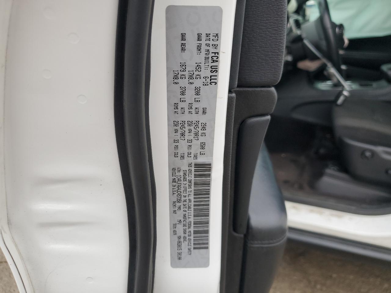 2018 Jeep Grand Cherokee Laredo VIN: 1C4RJFAG4JC457350 Lot: 82081045