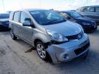 2010 NISSAN NOTE N-TEC  for sale at Copart PETERLEE
