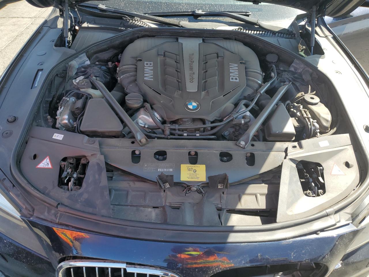 2014 BMW 750 Lxi VIN: WBAYF8C55ED142459 Lot: 71547905