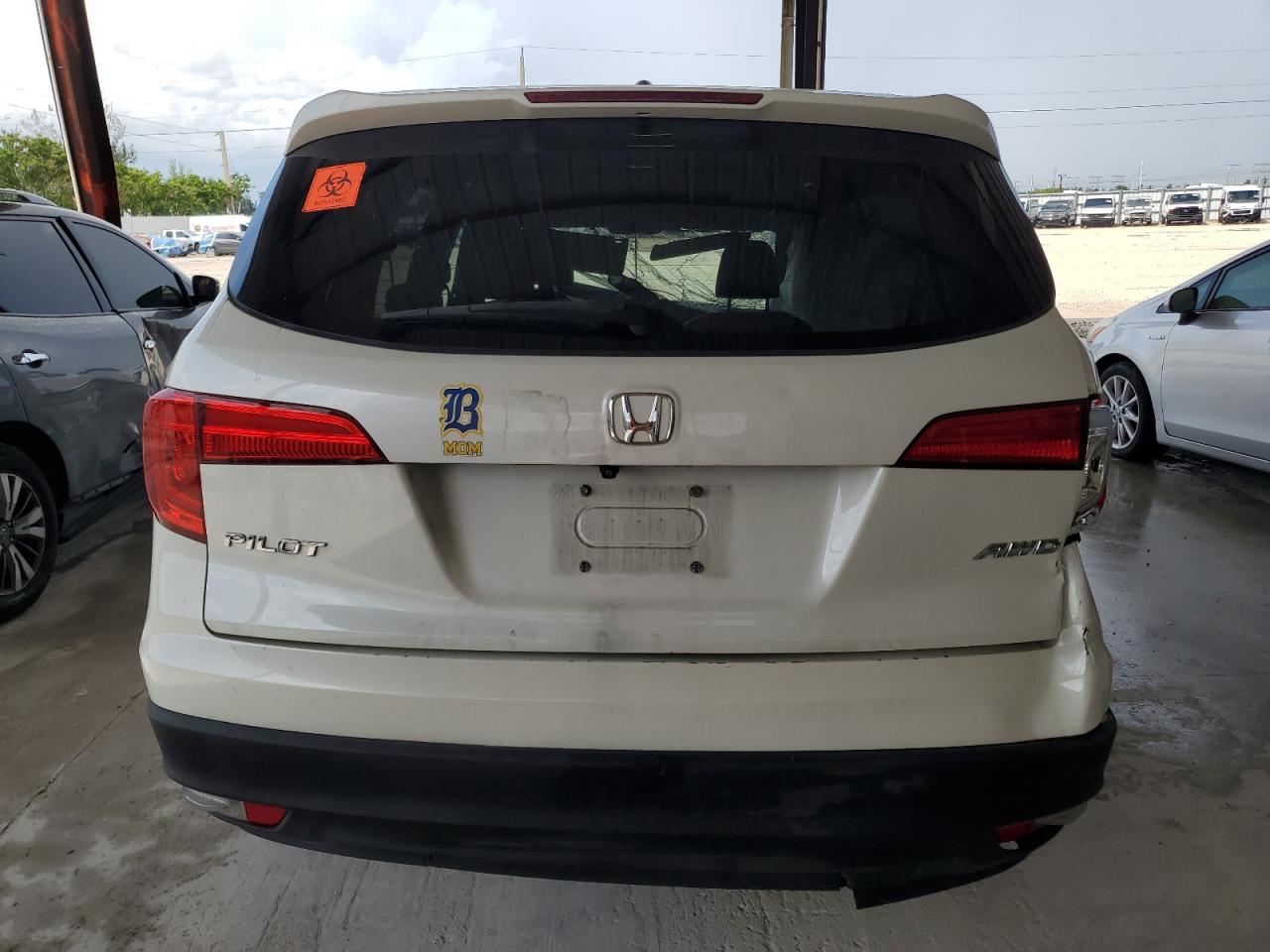 2018 Honda Pilot Exl VIN: 5FNYF6H59JB052234 Lot: 80649195