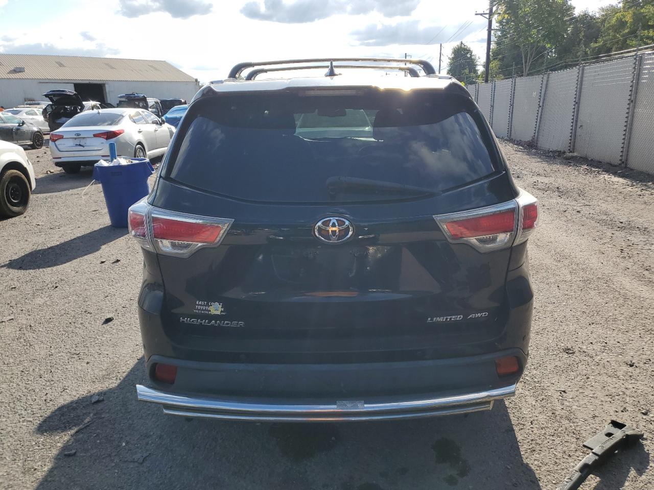 2015 Toyota Highlander Limited VIN: 5TDDKRFH0FS101199 Lot: 71986015