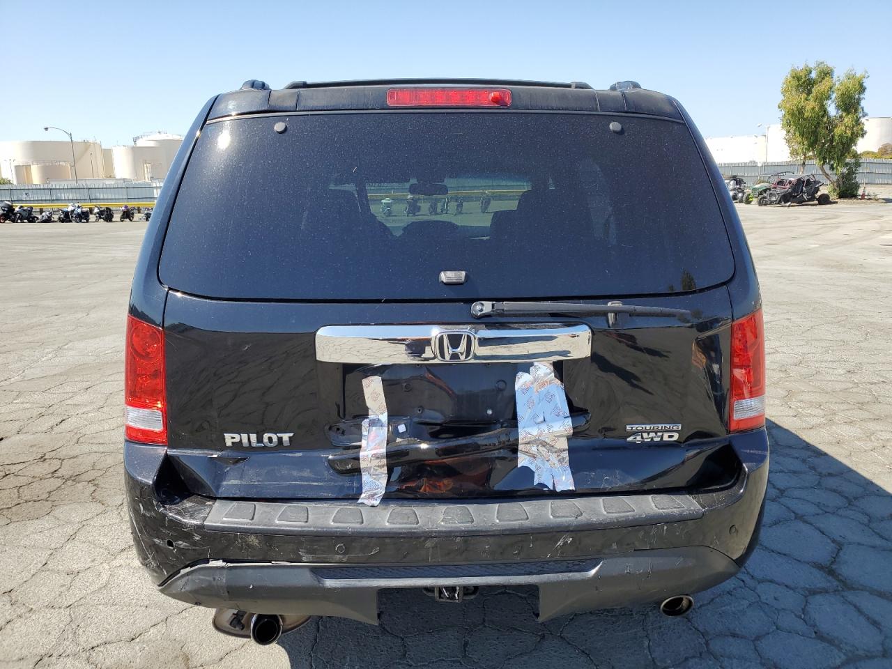 2012 Honda Pilot Touring VIN: 5FNYF4H98CB039372 Lot: 81838075