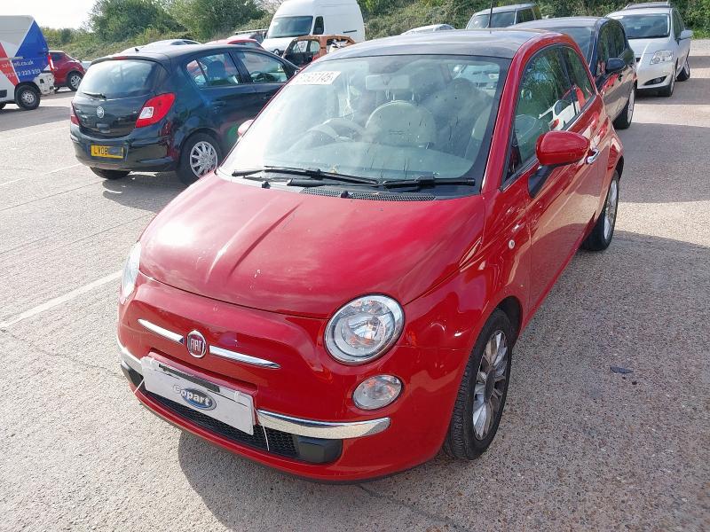 2014 FIAT 500 LOUNGE  for sale at Copart SANDWICH