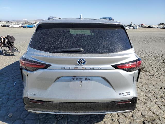  TOYOTA SIENNA 2021 Серебристый