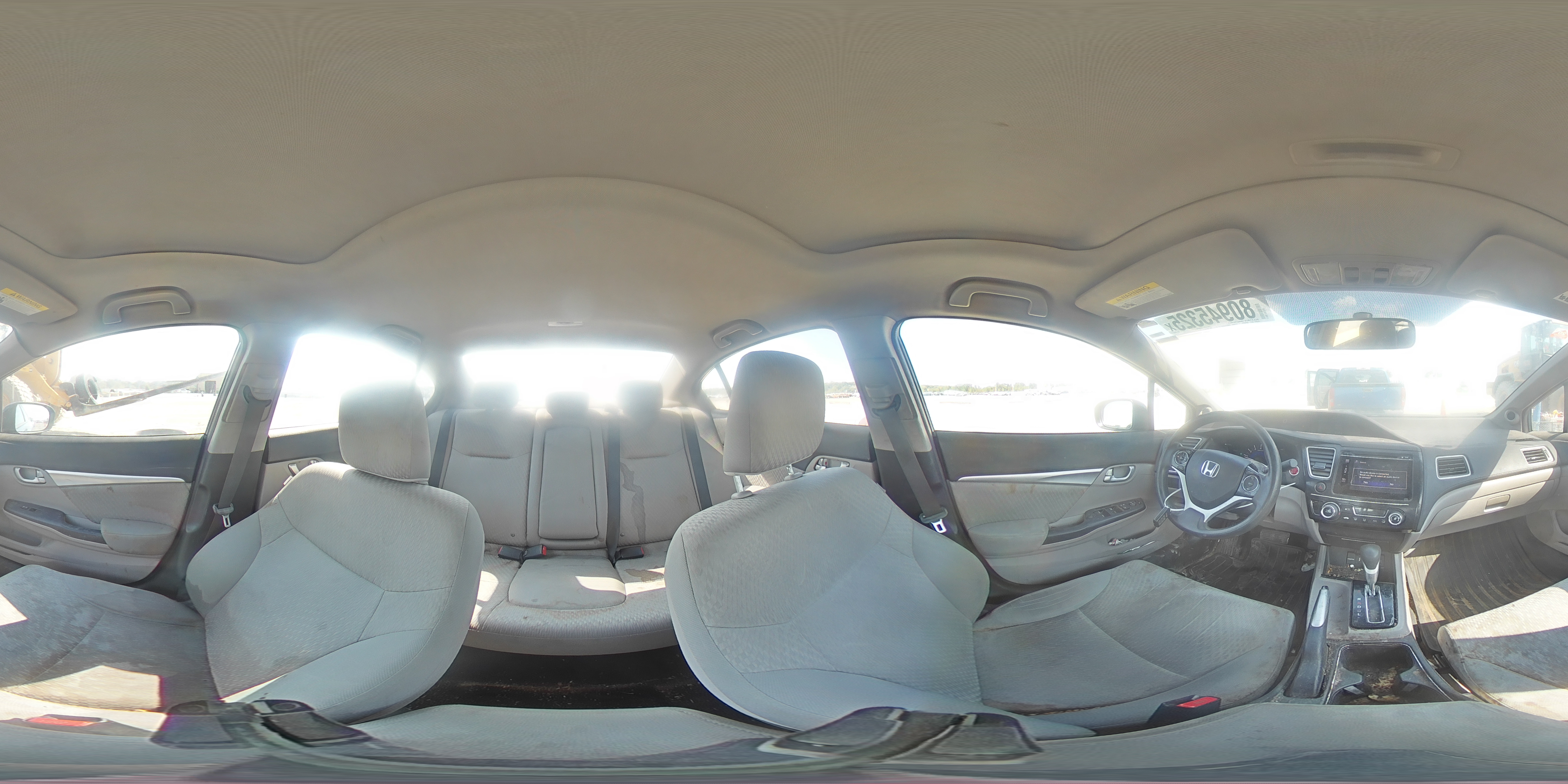 2014 Honda Civic Ex VIN: 19XFB2F88EE086234 Lot: 80945325