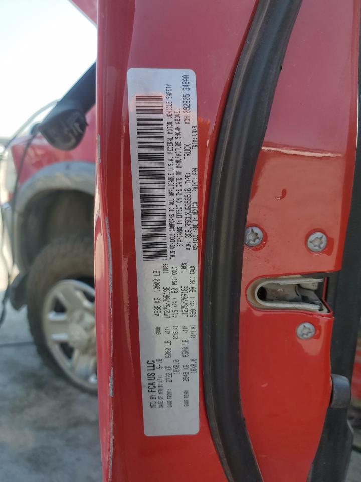 2018 Ram 2500 St VIN: 3C6UR5CLXJG359516 Lot: 80059015