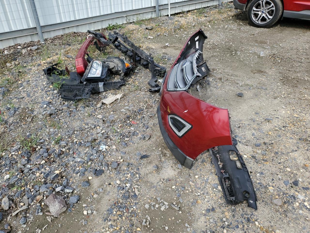 2017 Ford Edge Titanium VIN: 2FMPK4K83HBB67655 Lot: 84220685