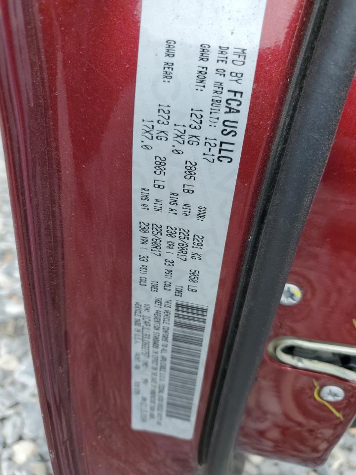 2018 Jeep Cherokee Latitude Plus VIN: 1C4PJLLB3JD622757 Lot: 71483225