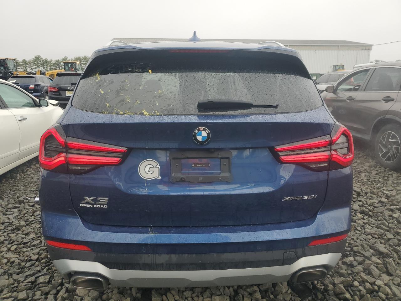 2024 BMW X3 xDrive30I VIN: 5UX53DP00R9T92561 Lot: 81784975