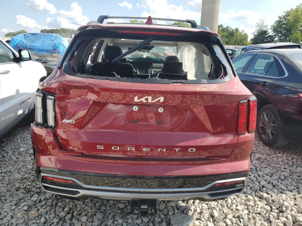2022 Kia Sorento Sx VIN: 5XYRKDLF3NG127948 Lot: 70281865