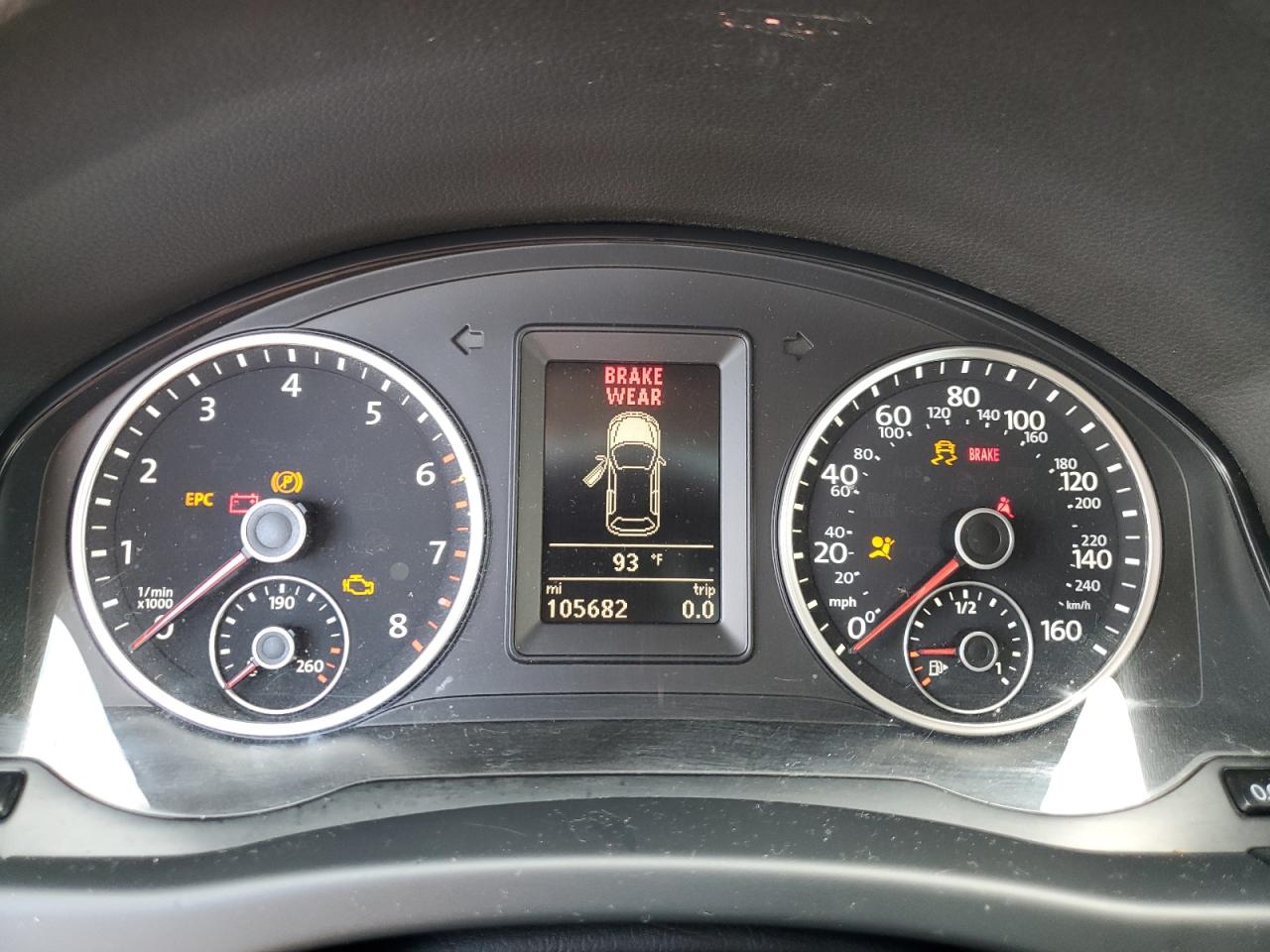 2016 Volkswagen Tiguan S VIN: WVGAV7AX6GW515906 Lot: 81921025