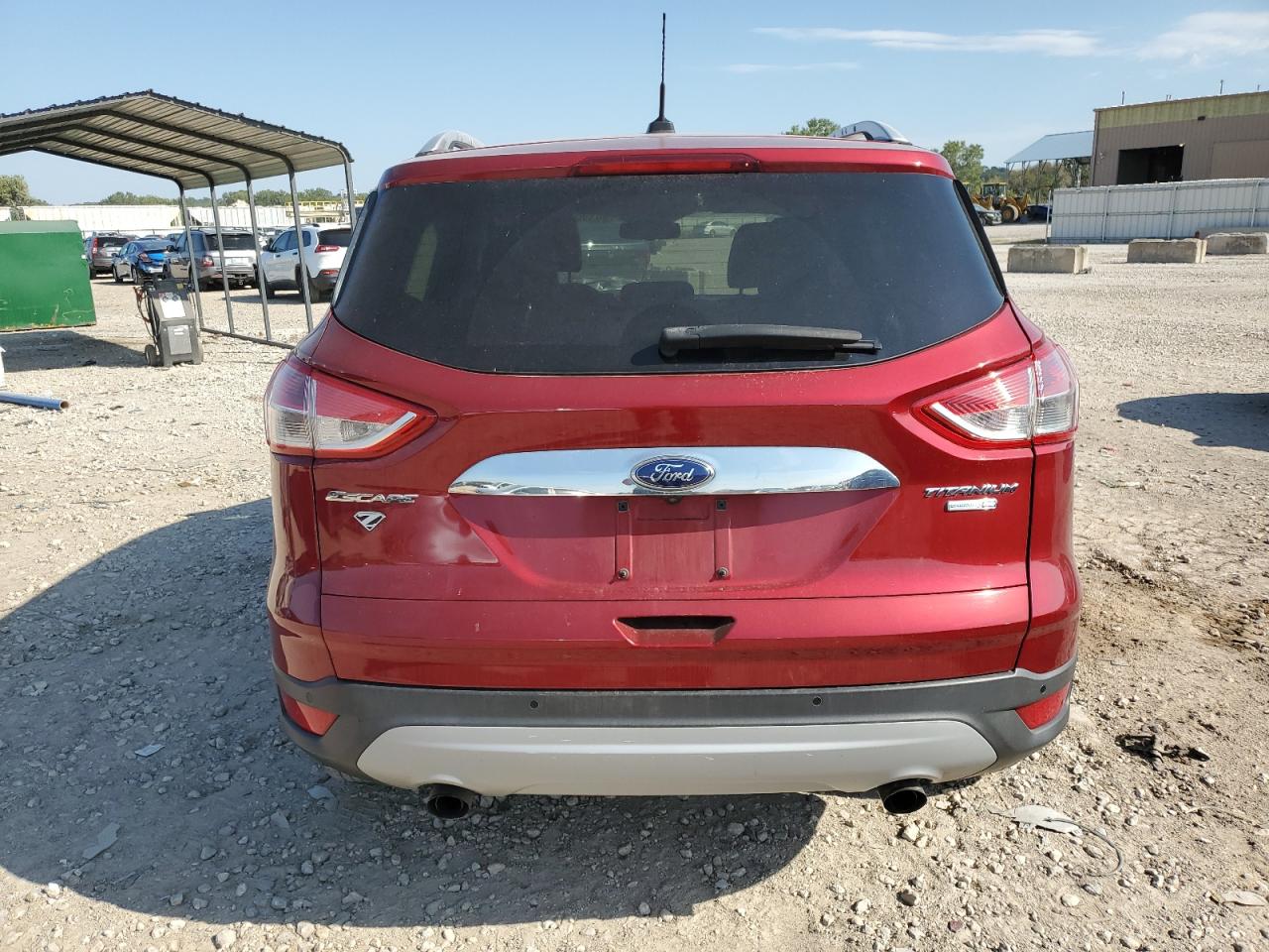 2014 Ford Escape Titanium VIN: 1FMCU9JX6EUB30166 Lot: 80396005