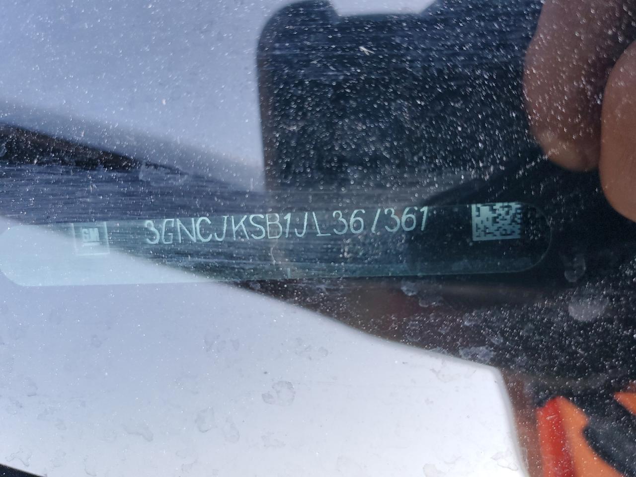 2018 Chevrolet Trax Ls VIN: 3GNCJKSB1JL367361 Lot: 71355645