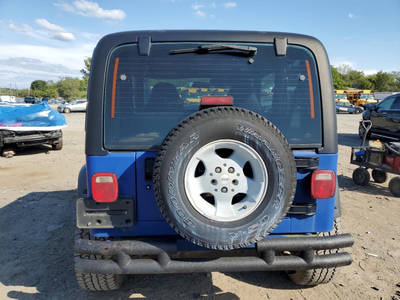 2001 Jeep Wrangler / Tj Sport VIN: 1J4FA49S31P305269 Lot: 80110145