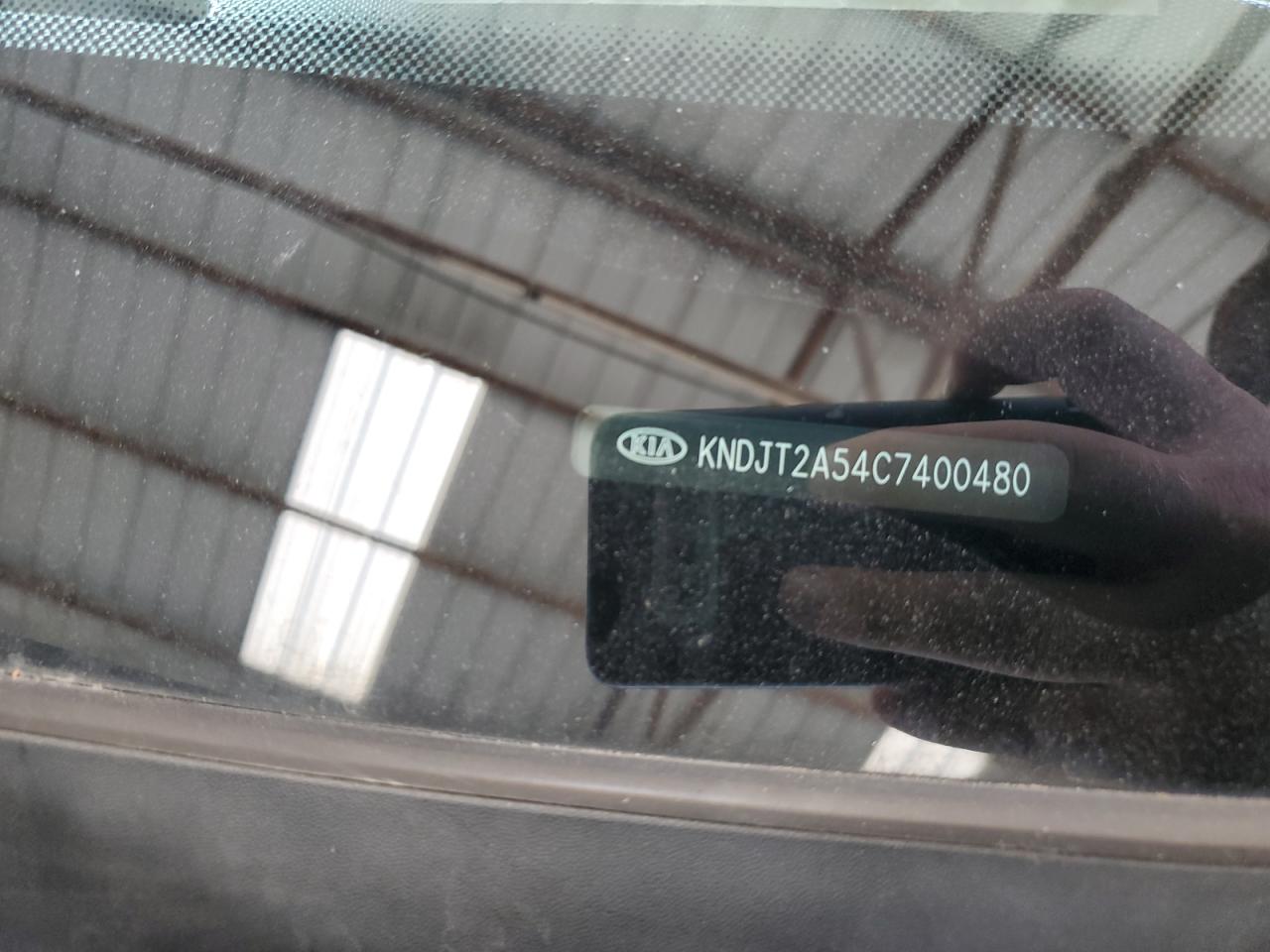 2012 Kia Soul VIN: KNDJT2A54C7400480 Lot: 80431015