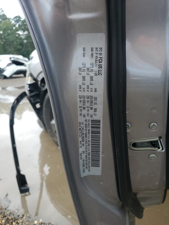 2020 Jeep Cherokee Latitude Plus VIN: 1C4PJLLB8LD592450 Lot: 81792475