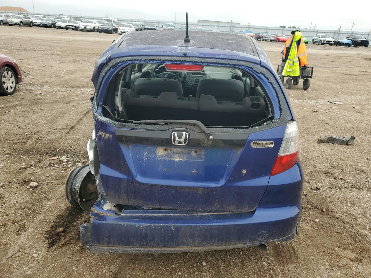 2009 Honda Fit VIN: JHMGE87219S051495 Lot: 81108135