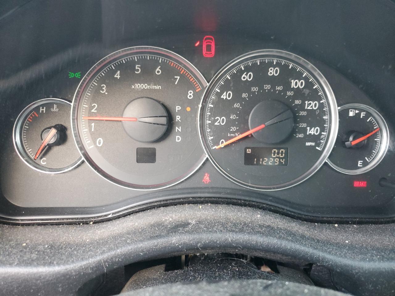 2008 Subaru Legacy 2.5I Limited VIN: 4S3BL626787206598 Lot: 81069205