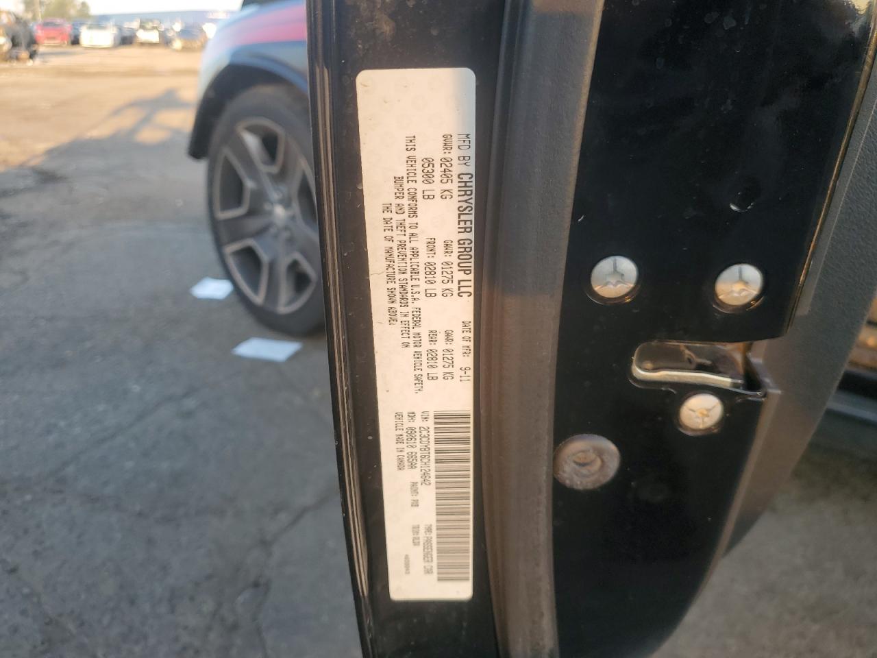 2012 Dodge Challenger R/T VIN: 2C3CDYBT6CH124642 Lot: 80945215