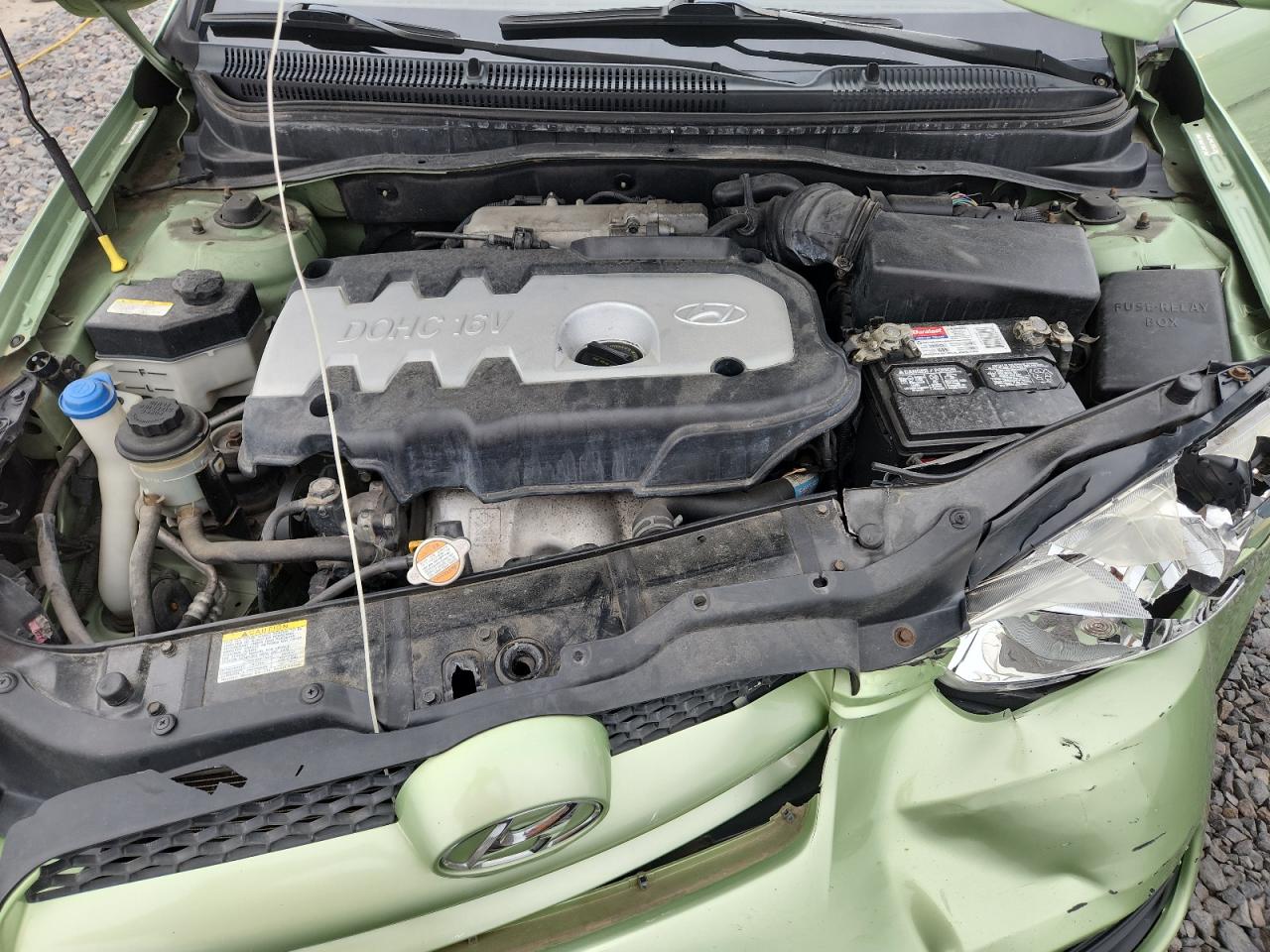 2007 Hyundai Accent Gs VIN: KMHCM36C47U054646 Lot: 83814475