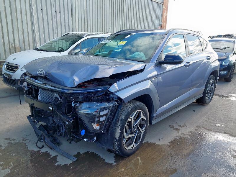 2024 HYUNDAI KONA 1.6 GDI HYBRID N LINE 5DR DCT for sale at Copart PETERLEE