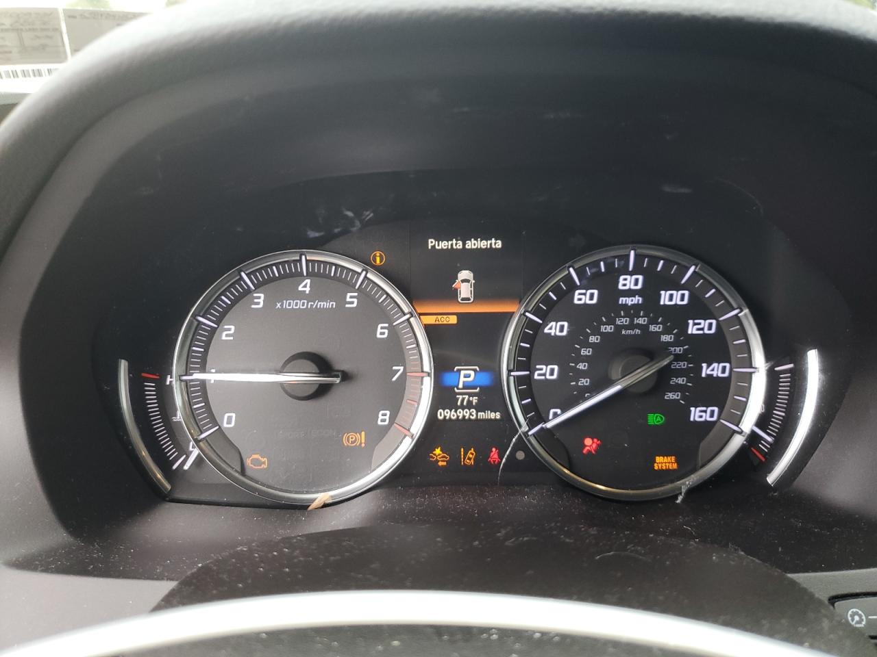 2018 Acura Mdx Technology VIN: 5J8YD4H52JL009721 Lot: 83968475