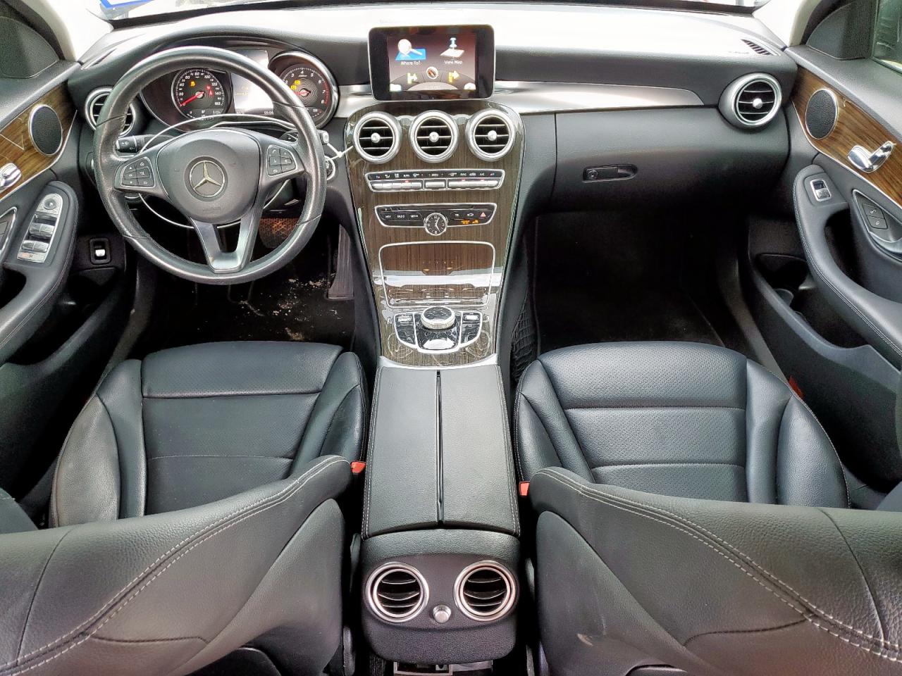 2017 Mercedes-Benz C 300 VIN: 55SWF4JB1HU211154 Lot: 81641365