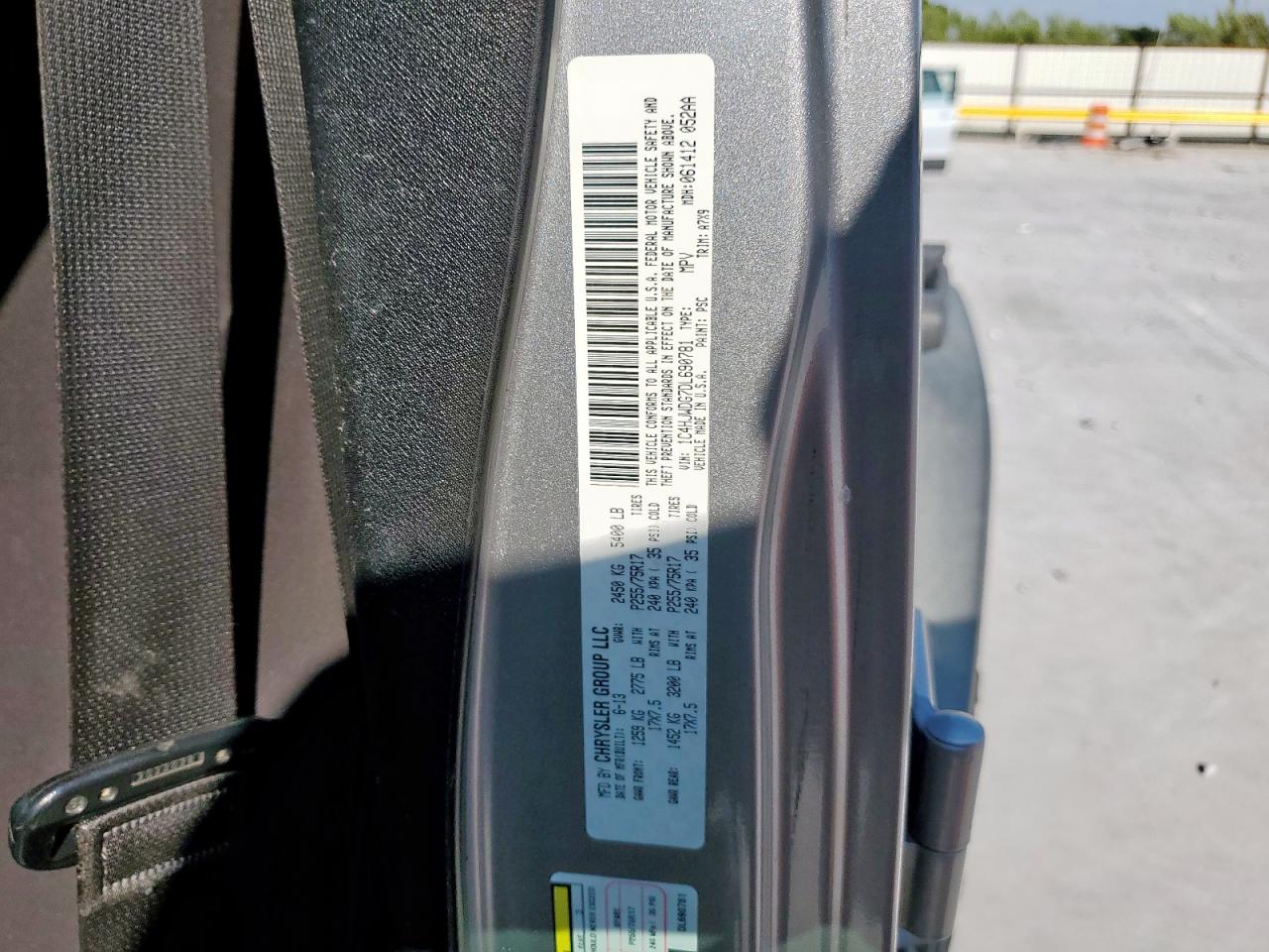 2013 Jeep Wrangler Unlimited Sport VIN: 1C4HJWDG7DL690781 Lot: 80717565