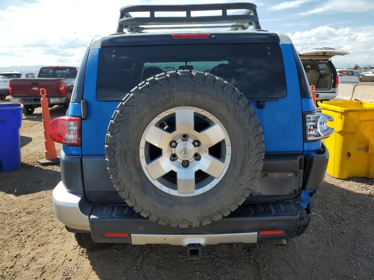 2007 Toyota Fj Cruiser VIN: JTEBU11F870062449 Lot: 84809705