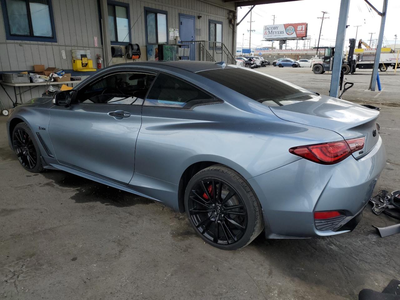2017 Infiniti Q60 Red Sport 400 VIN: JN1FV7EL8HM700377 Lot: 81923415