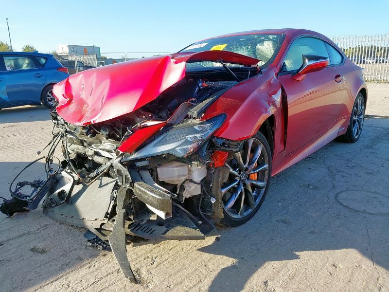 2020 LEXUS RC 300H F SPORT CVT  for sale at Copart YORK