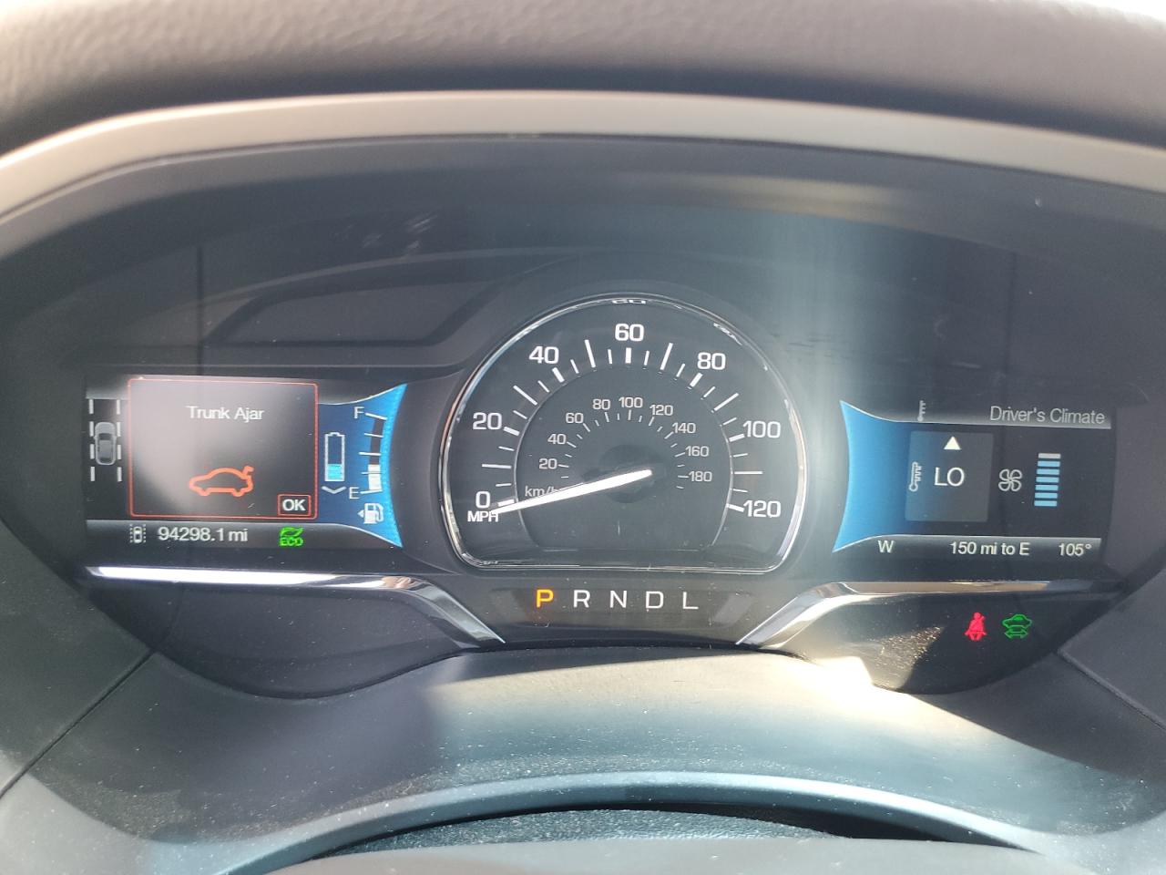 2016 Lincoln Mkz Hybrid VIN: 3LN6L2LU9GR623845 Lot: 81345385