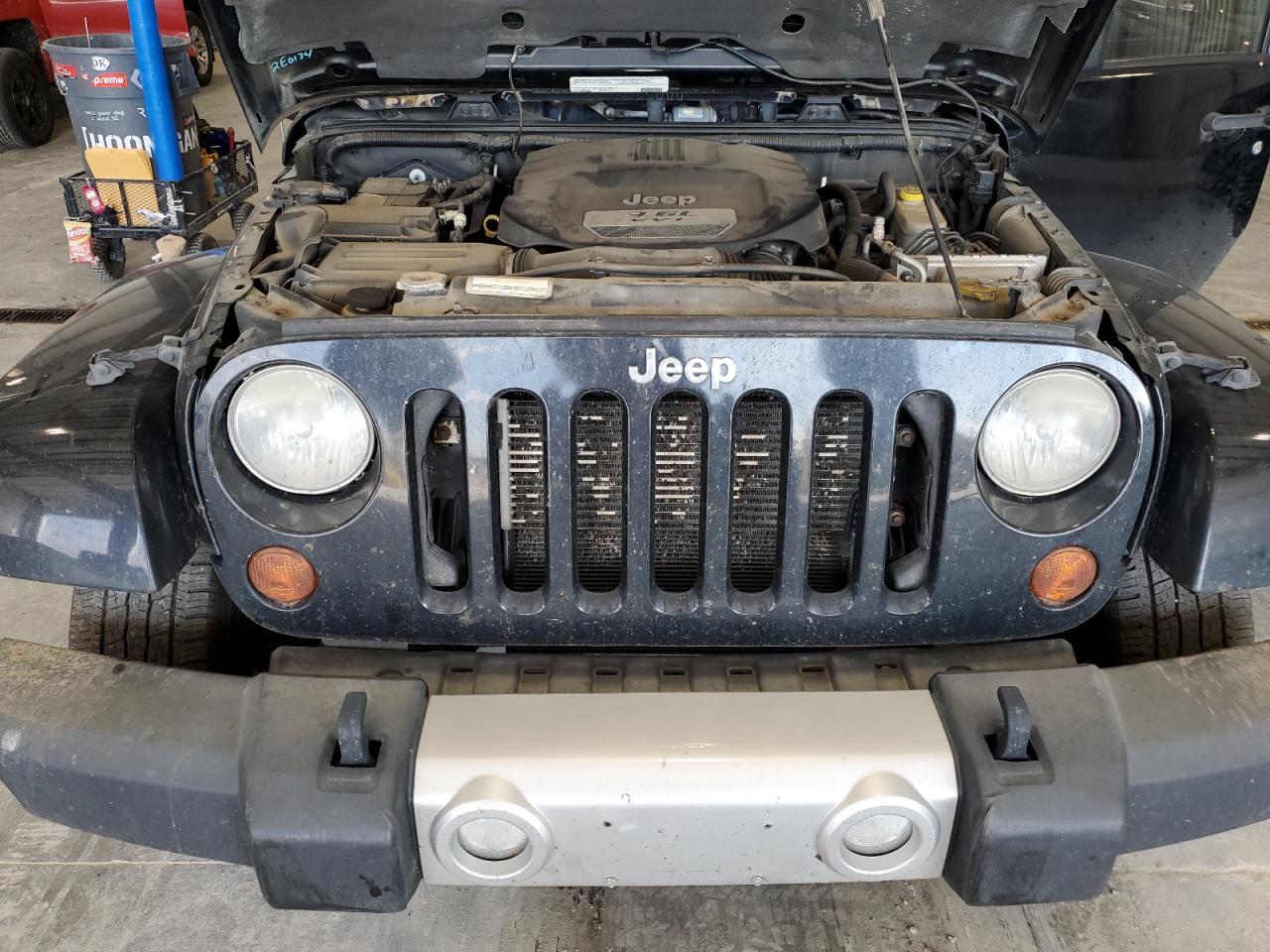 2012 Jeep Wrangler Unlimited Sahara VIN: 1C4BJWEG3CL215342 Lot: 81344575