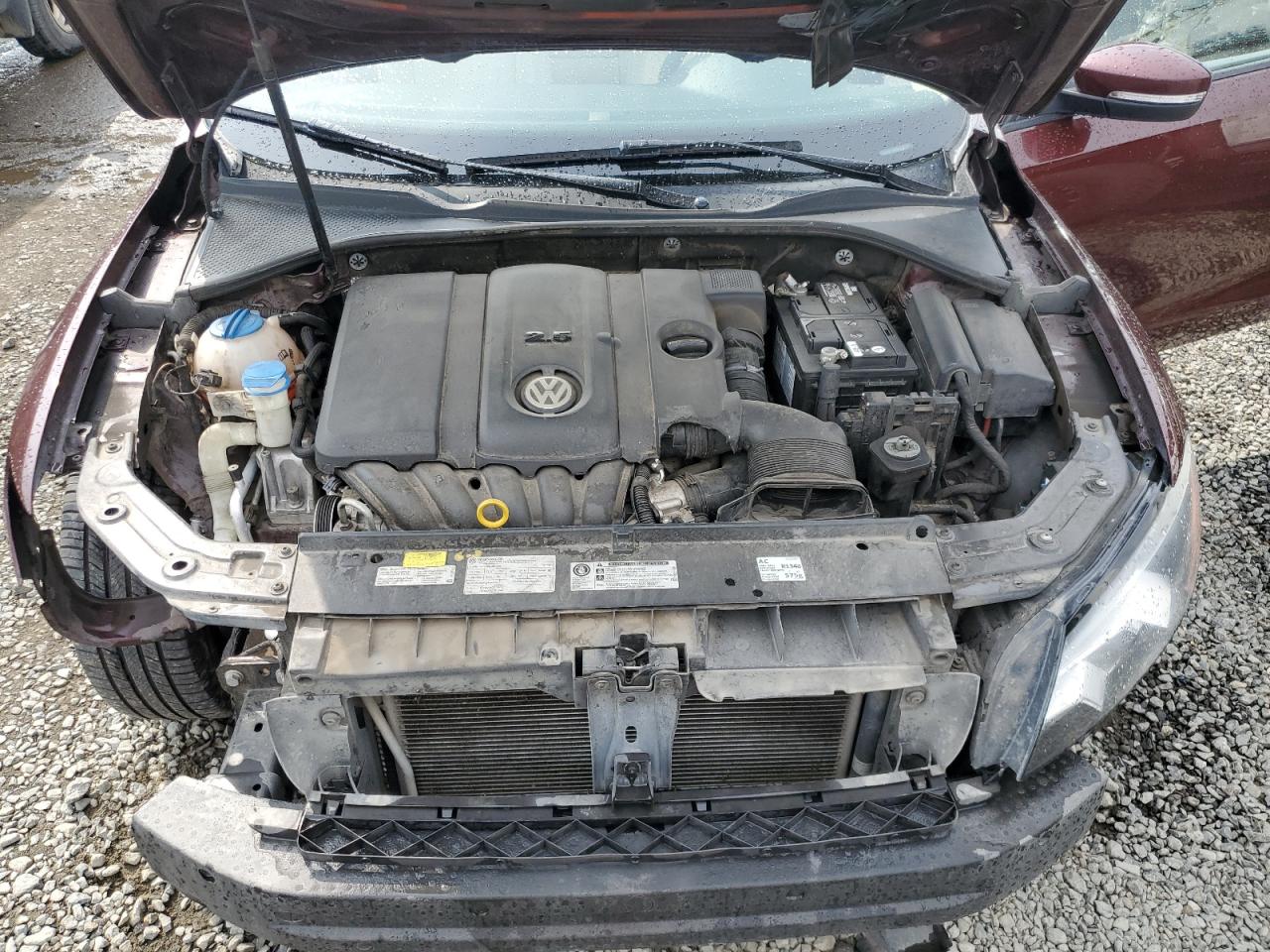 2013 Volkswagen Passat S VIN: 1VWAP7A37DC143224 Lot: 71457055