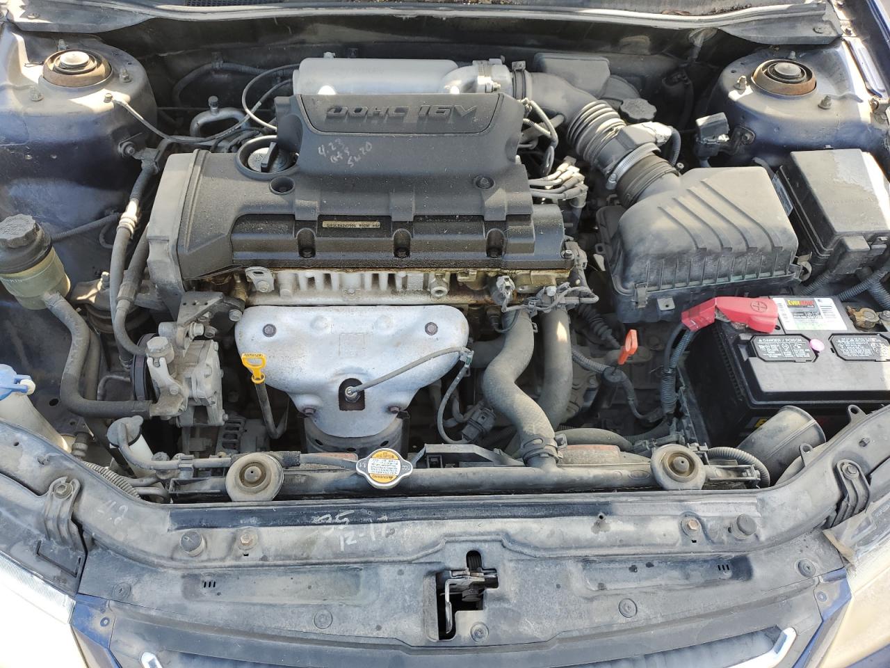 2008 Kia Spectra Ex VIN: KNAFE121385576328 Lot: 71426415